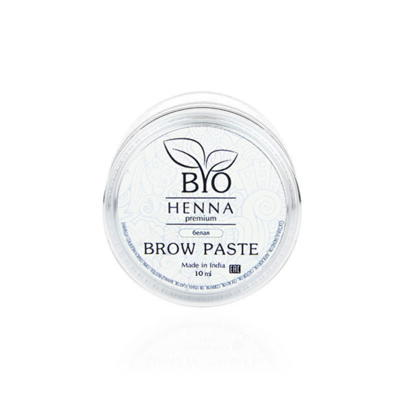Bio Henna Premium Pasta do brwi 30 ml (srebrna) Henna pudrowa